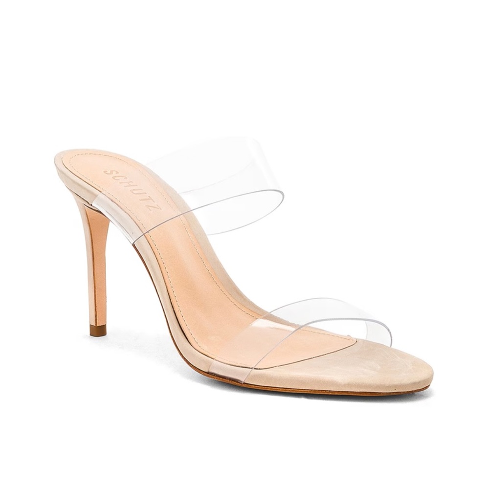 Arielle Heel in Transparente from Revolve. Size 8.